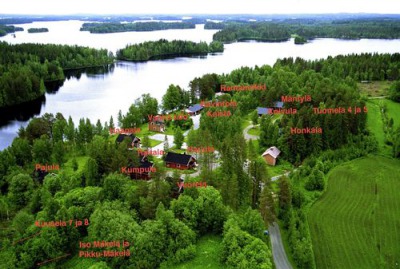 Lomarantalan mökit