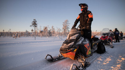 Tahko Vauhdin hurmaa - 2 tunnin moottorikelkkasafari