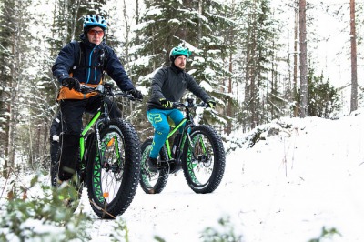 e- Fatbike retki Tahkolla