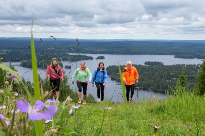 Hiking trip in Tahko