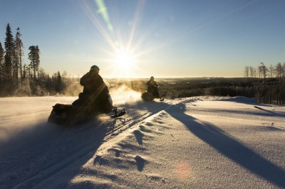 Moottorikelkkasafari Maisemakierros