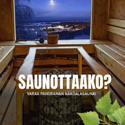 Panorama näköalasauna ja palju