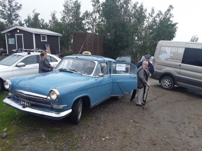 Volga -museoauto tilaisuuksiin Tahkolla
